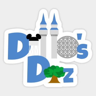 Dillo's Diz Icons Sticker